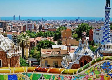 Vue de Barcelone — article sur les social cannabis clubs et l’alternative The Heaven Club à La Jonquera